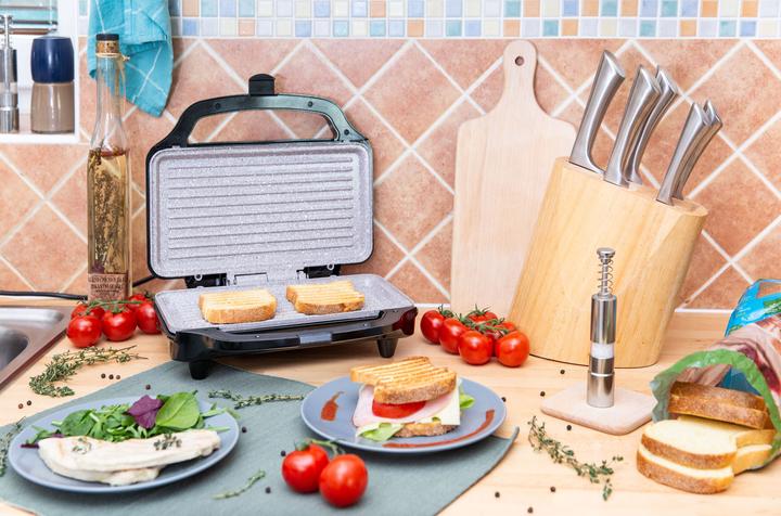 Immagine prodotto Rohnson R-2751 tostapane sandwich, acciaio satinato