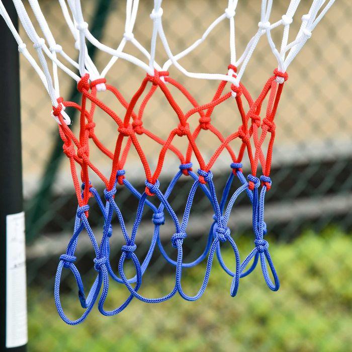 Immagine prodotto Swisshandel24 Basketballständer Outdoor mit Rollen, 160-210 cm höhenverstellbar Basketballkorb