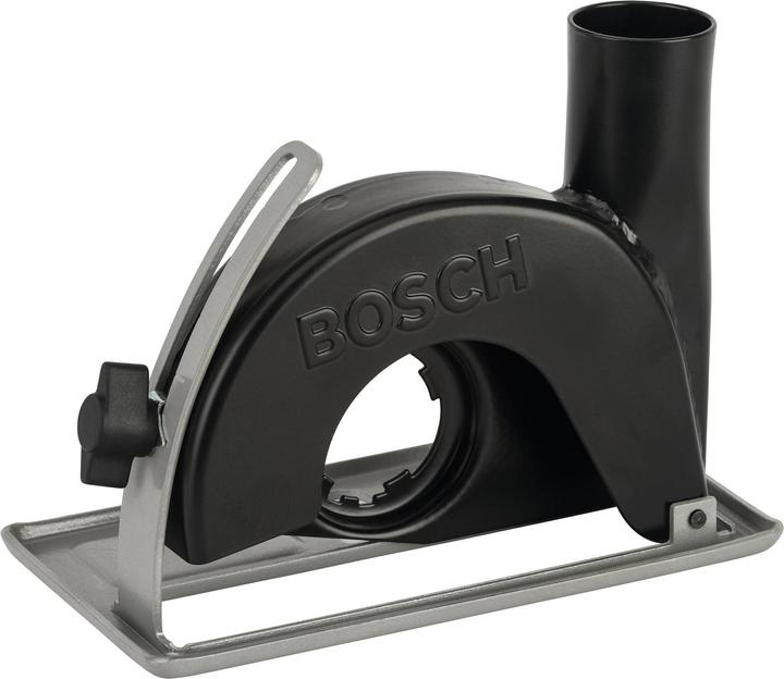 Produktbild Bosch Professional Zubehör Führungsschlitten mit Absaugstutzen zum Trennen, werkzeuglos, 115 / 125 mm, PWS