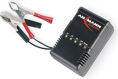 Actual product image Ansmann 220V Ladegerät für 12V Akku (24V, 6V, 12V, 24 A)