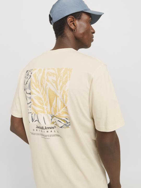 Actual product image Jack & Jones Jorsplit Back Tee Ss Crew Neck Ln (M)