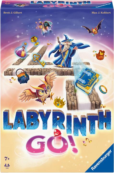 Produktbild Ravensburger Familienspiel 24699 - Labyrinth Go! - Gesellschaftsspiel für 1 - 4 Personen (Deutsch, Spanisch, Französisch, Niederländisch, Italienisch, Portugiesisch, Englisch)