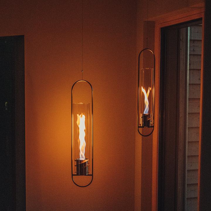 Immagine prodotto Höfats Fuoco sospeso a bioetanolo SPIN 120 Ø 12 cm (argento) (12 x 16 cm)