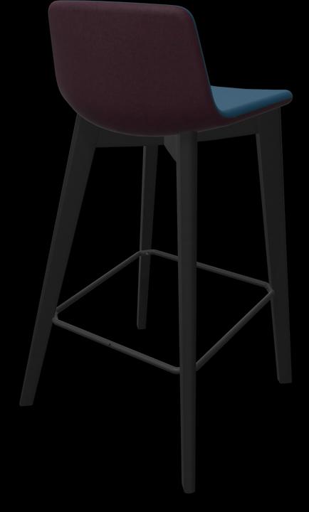 Blu, Nero, Bordeaux - Rosso melange, Frassino tinto di nero