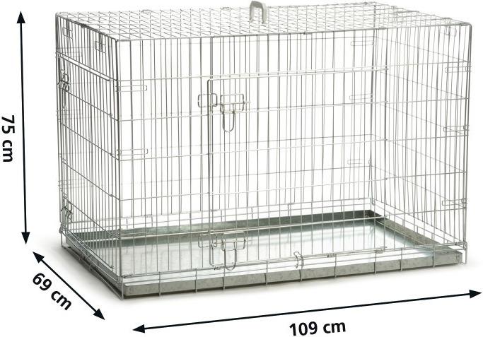 Produktbild Beeztees Gitterbox Verzinkt (Hund, Faltbar)