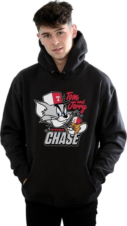 Immagine prodotto Tom & Jerry Cat & Mouse Chase Felpa con Cappuccio Uomo (M)