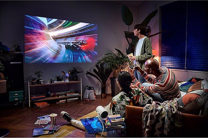 Actual product image Samsung The Freestyle (Full HD, 230 lm, 1.2:1)