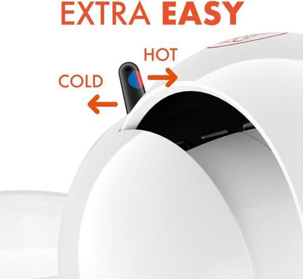Actual product image Krups Nescaf Dolce Gusto Piccolo XS rood koffiezetapparaat Ultra Compact koffiepad koffiemachine multidran (NESCAFÉ Dolce Gusto)
