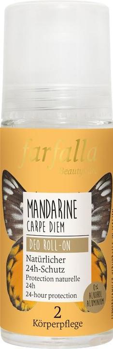 Actual product image Farfalla MANDARINE CITRUS FRESH Deo Roll-On (Roll-on, 50 ml)