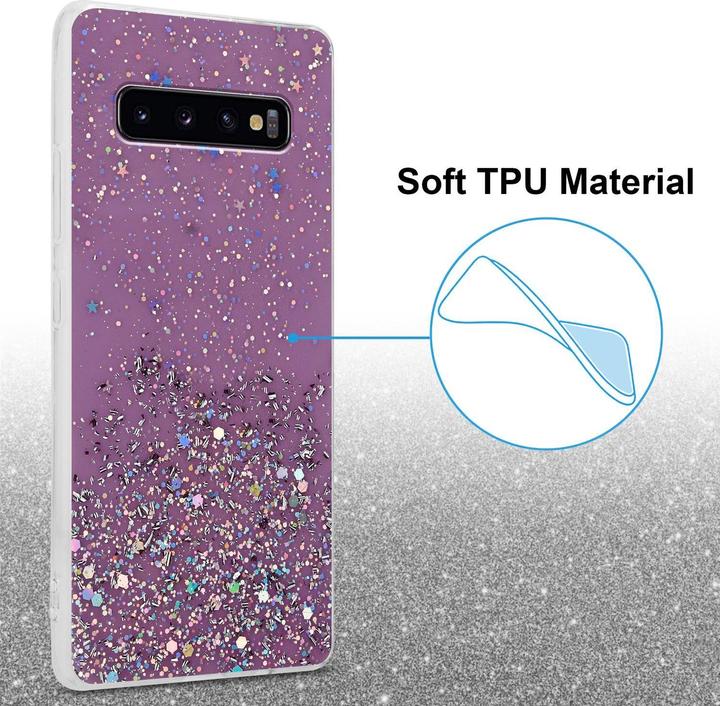 Immagine prodotto Cadorabo Copertura in TPU scintillante (Samsung Galaxy S10)