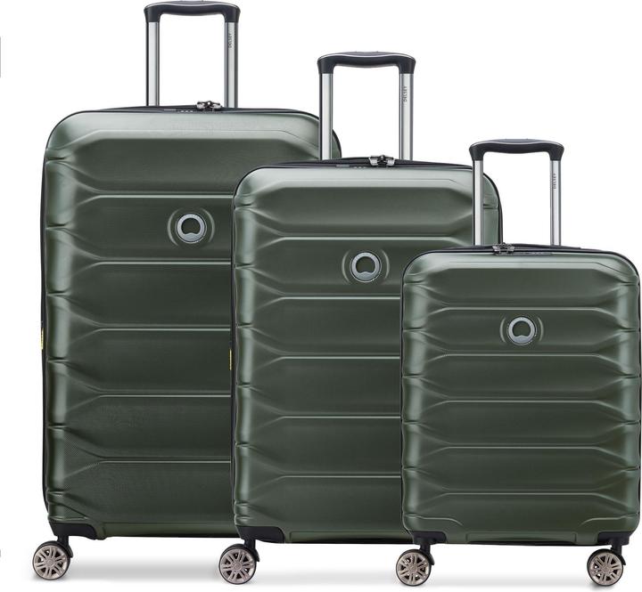 Produktbild Delsey Meteor 4 Rollen Kofferset 3-teilig mit Dehnfalte (215 l)