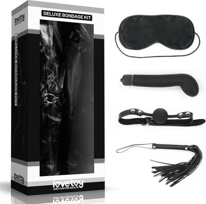 Actual product image Lovetoy Zestaw-Deluxe Bondage Kit