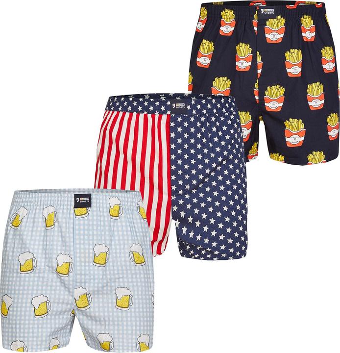 Happy shorts Boxer Print Sets