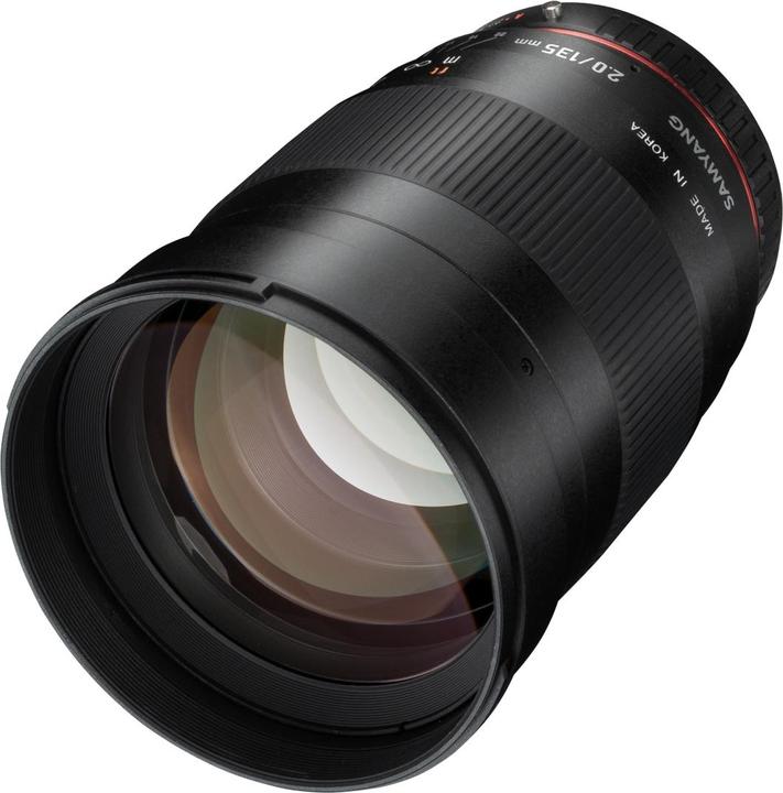 Image du produit Samyang MF 135mm f/2.0 Pentax K (Pentax K, APS-C / DX, Plein format)