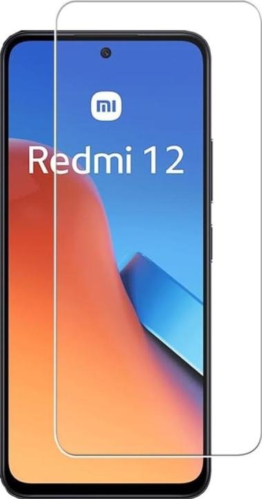 Immagine prodotto Screenguard Xiaomi Redmi 12 Pellicola protettiva in vetro Custodia dal design amichevole (1 Pezzo/i, Xiaomi Redmi 12)