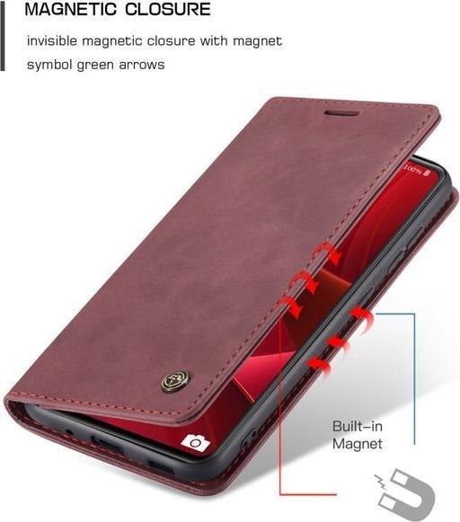 Produktbild Caseme Leder Flip Wallet Case Hülle (Samsung Galaxy S20 FE)