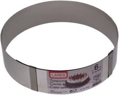 Produktbild Lares Tortenring 6cm Edelstahl (18 cm)