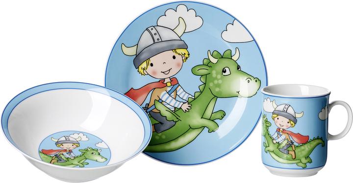 Produktbild Flirt by R&B Kindergeschirrset 'Drache' 3-teilig