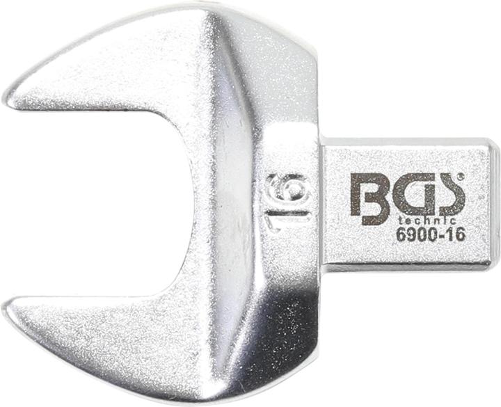 BGS Einsteck-Maulschlüssel 16 mm Aufnahme 9 x 12 mm (16 mm)