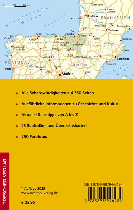 Immagine prodotto Reiseführer Baskenland (Tedesco, Jens Wiegand, 2024)