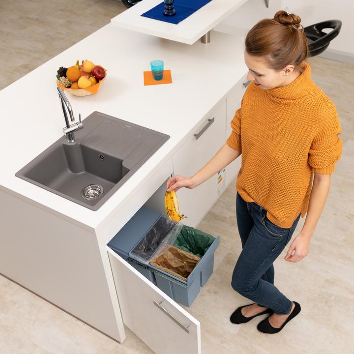 Produktbild Relaxdays Einbaumülleimer (15 l)