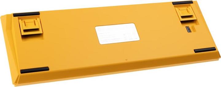 Actual product image Ducky One 3 Yellow Mini Gaming Keyboard, RGB LED - MX-Black (US) (US, Cable)