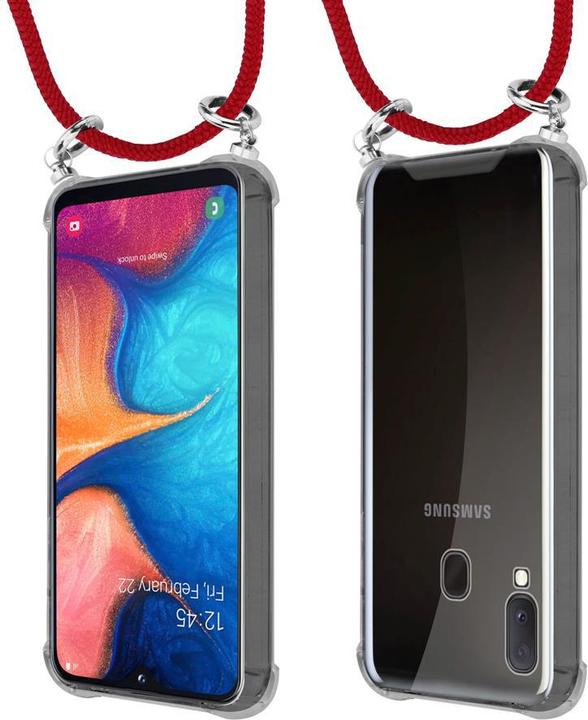 Produktbild Cadorabo TPU Handy Kette SILBER Cover