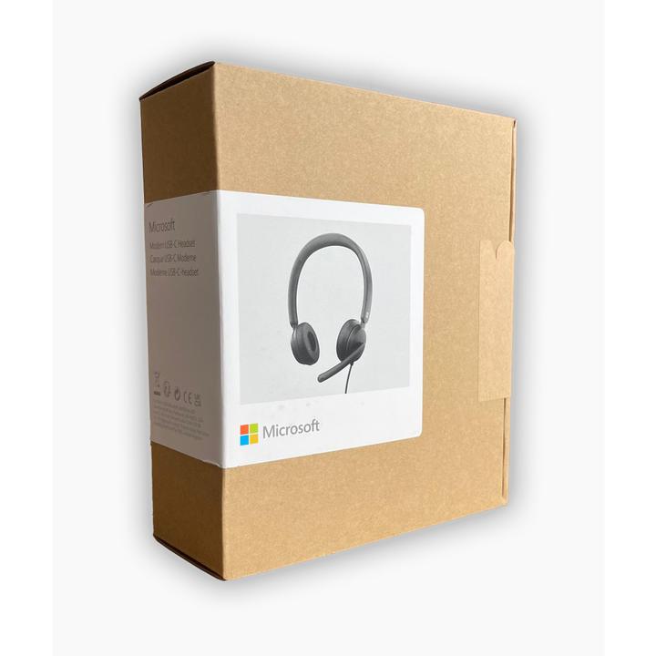 Actual product image Microsoft Modern USB-C Headset (I6S-00010) black (Cable, USB-C)