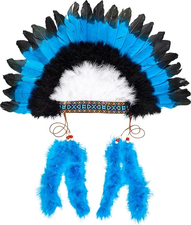 Souza per bambini Copricapo indiano, blu