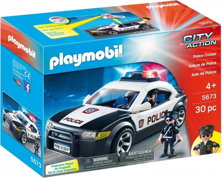 Produktbild Playmobil City Action Police Car (5673, Playmobil Sports & Action)