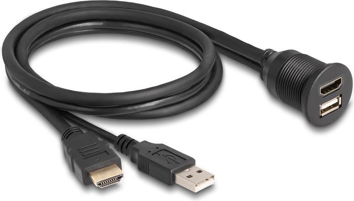 Immagine prodotto Delock Cavo di prolunga USB 2.0 HDMI/USB A - HDMI/USB A 1 m (1 m, HDMI)
