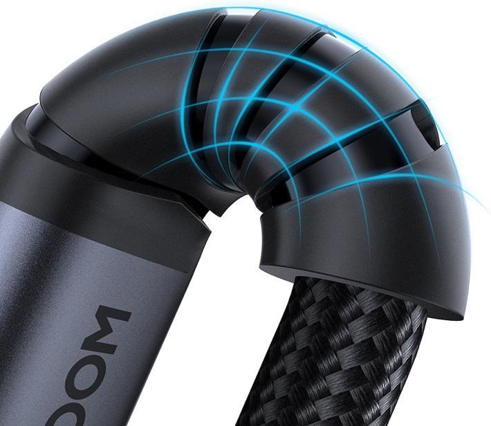 Productafbeelding Joyroom USB-C naar 3,5 mm AUX-kabel, 1,2 m - Zwart (1.20 m, 3,5 mm aansluiting (AUX))