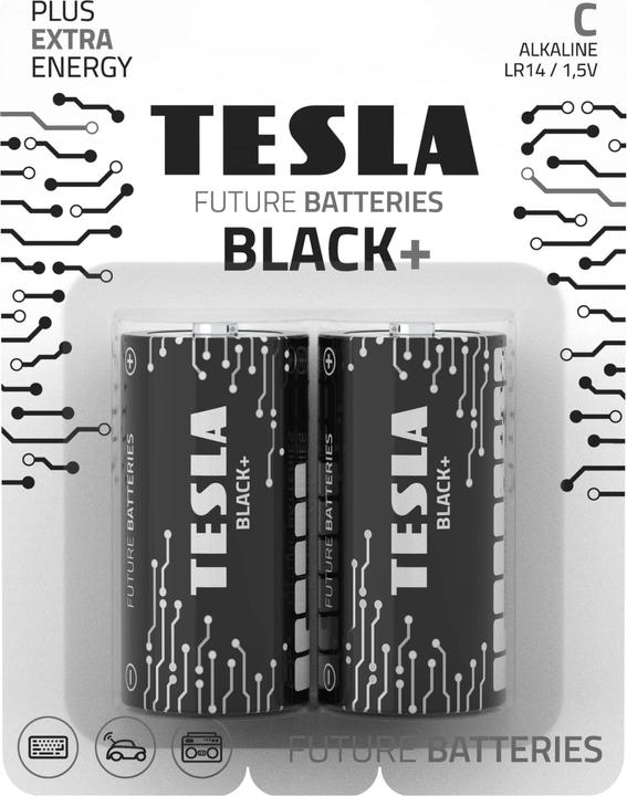 Actual product image Tesla baterie C BLACK+, 2ks, LR14 (2 pcs., R14)