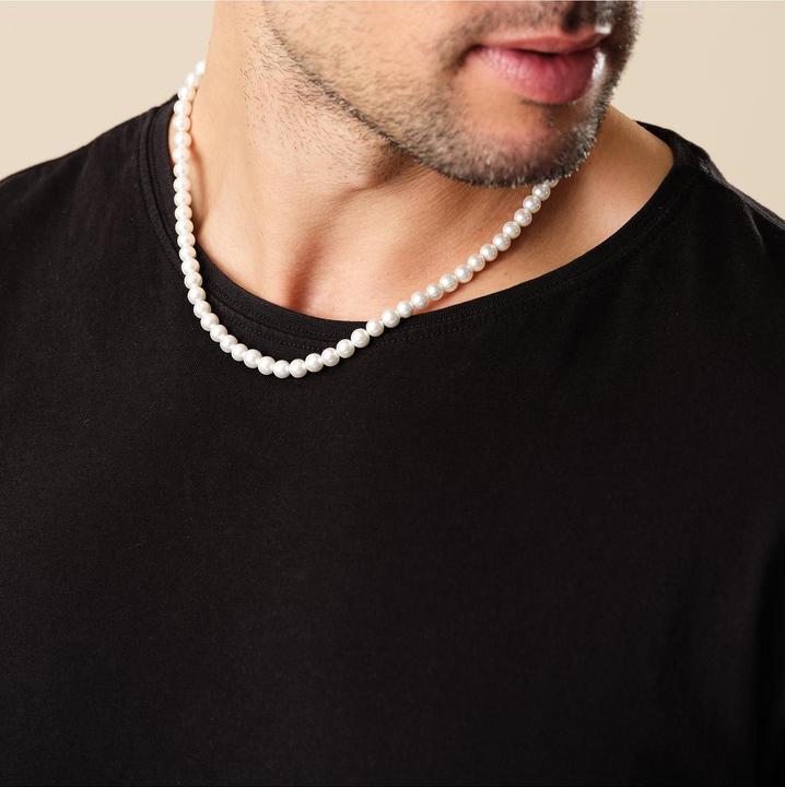 Produktbild Favs Kette (Edelstahl, Perle, 45 cm)