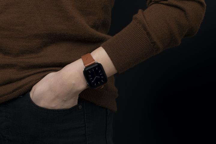Image du produit Native Union Sangle classique (40 mm, Acier inoxydable, Cuir)