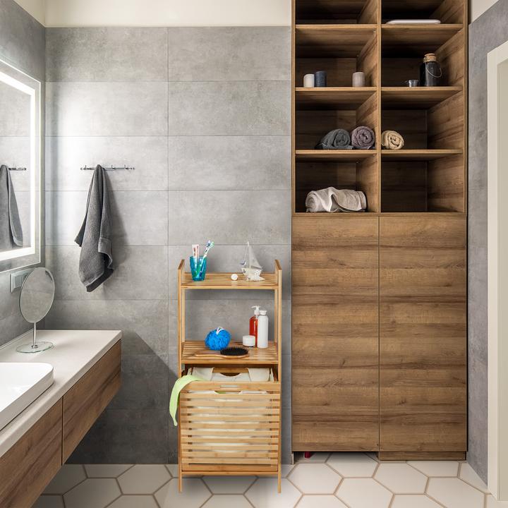 Actual product image Relaxdays Linen closet (32.50 l)