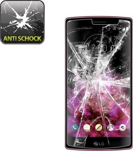 Actual product image Protectorking 2x Panzerfolie Anti-Shock HD Klar (2 Piece, LG G Flex 2)