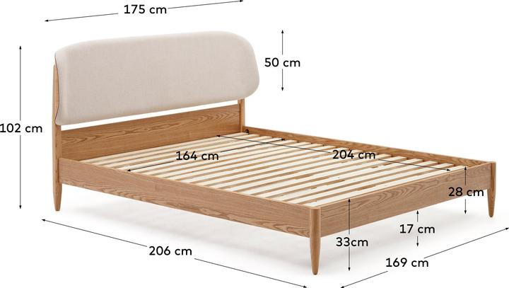 Immagine prodotto Kave Home Octavia (160 x 200 cm)