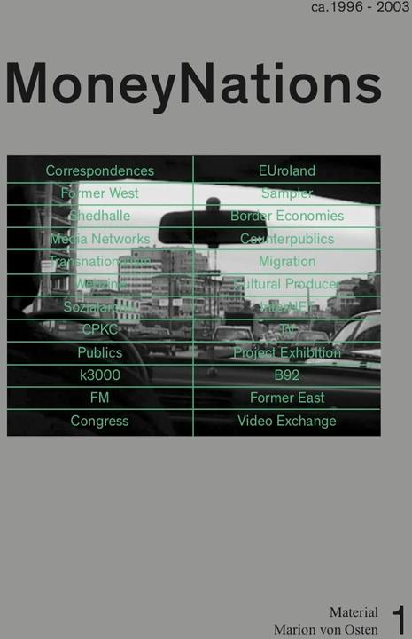 Actual product image Material Marion von Osten 1: Money Nations (English, Marion von Osten, Lucie Kolb, Jonas von Lenthe, Max Stocklosa, 2024)
