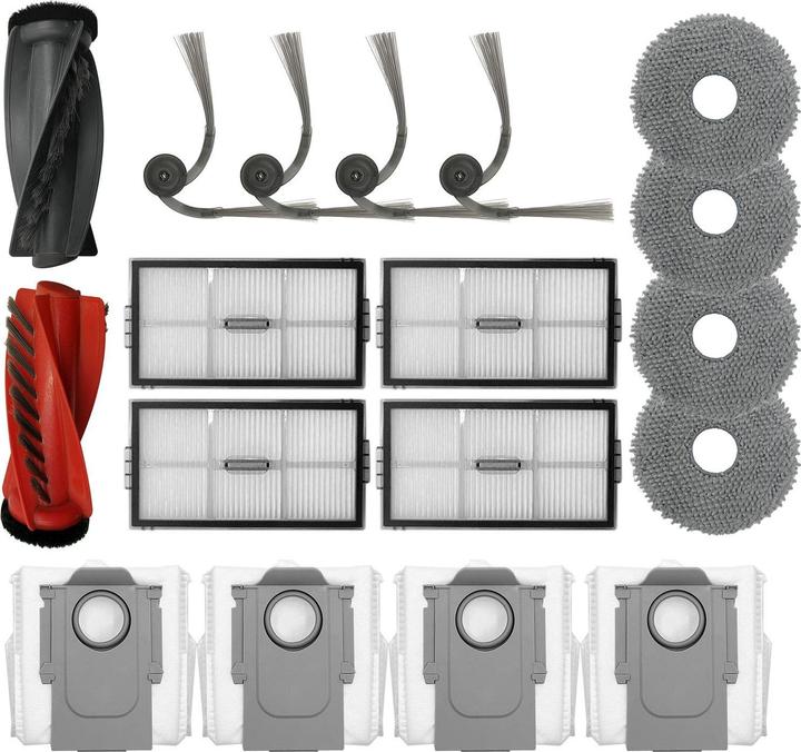 Actual product image Roboparts Zubehör-Set für Roborock Saros 10R