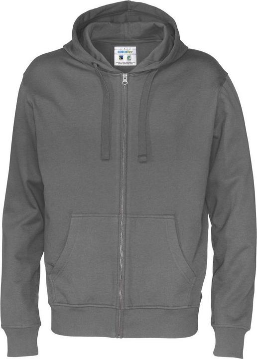 Cottover Hoodie mit durchgehendem Reissverschluss