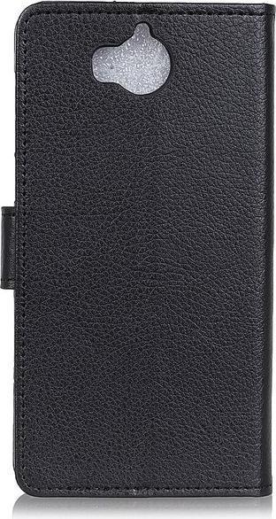 Actual product image MU Classic Leather cover with litchite texture (Huawei Y6 (2017), Huawei Y5 (2017))