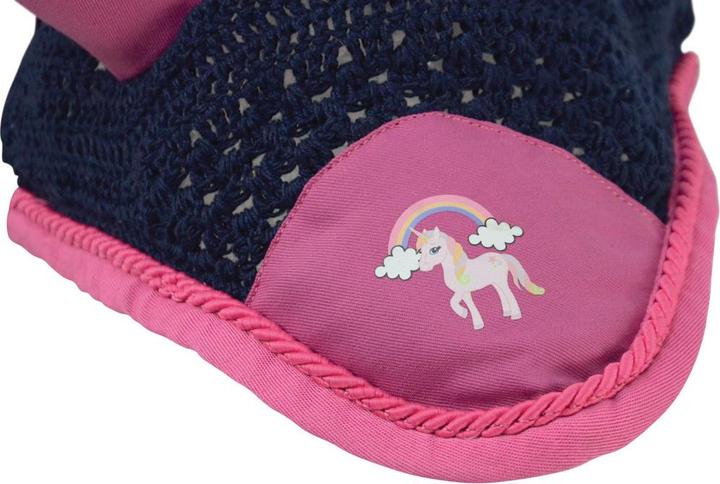 Actual product image Hy Equestrian Little Unicorn fly bonnet