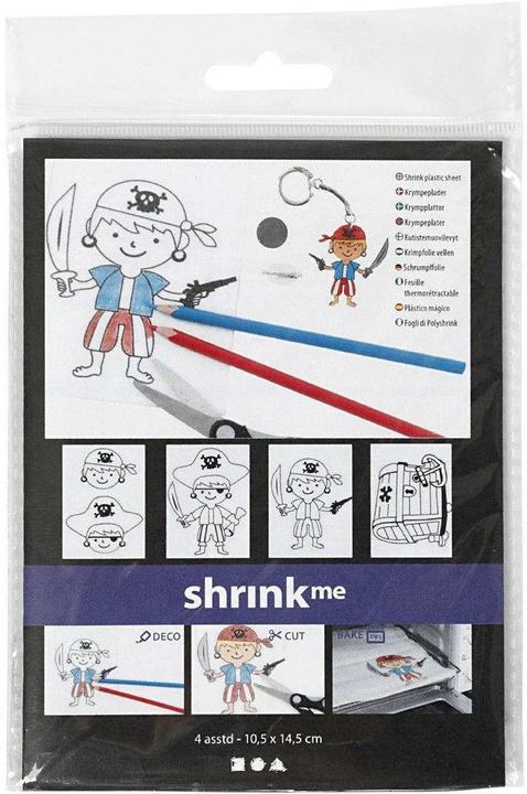 Actual product image Creativ Company Shrink foil pirate