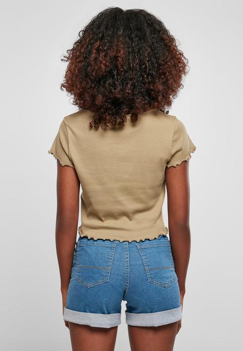 Image du produit Urban Classics Tee-shirt femme croisé à côtes - 12114 (3XL)