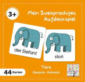 Produktbild Mein Zweisprachiges Aufdeckspiel, Tiere, Polnisch (Kinderspiel) (Polnisch)
