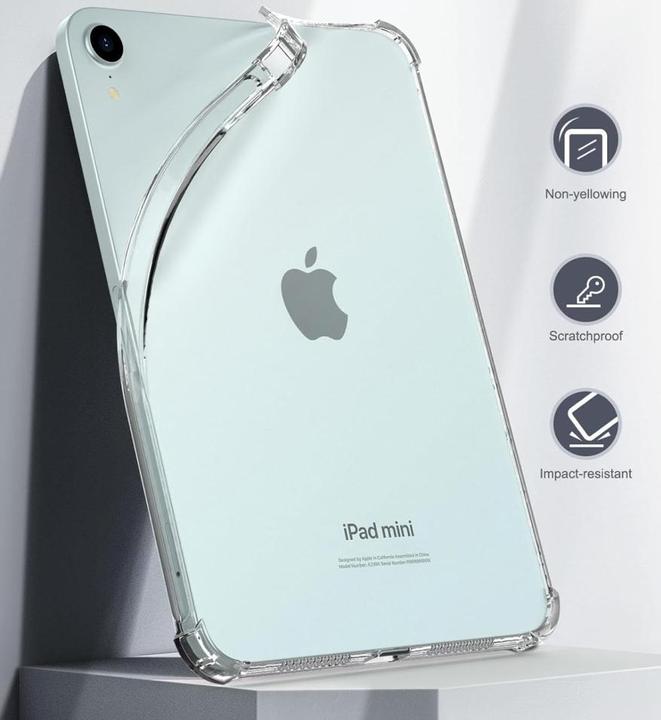 Immagine prodotto Screenguard Paraurti Airbag morbido in cristallo (iPad mini 2024 (7a generazione))