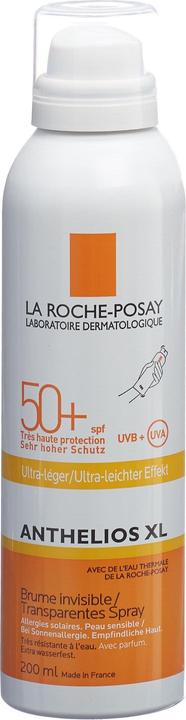 La Roche Posay Anthelios Transparentes Spray Ultraleichtes Sonnenschutz-Spray (Sonnenspray, SPF 50+, 200 ml, 198 g)