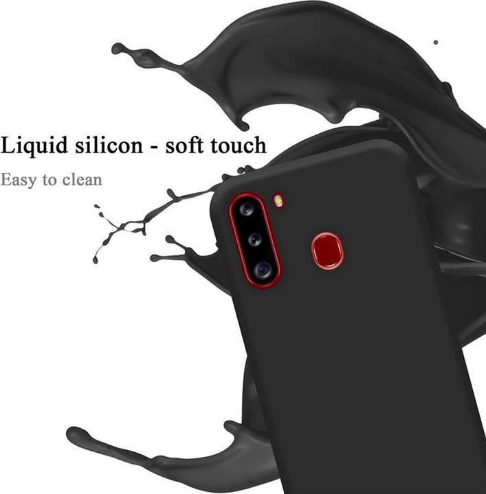 Actual product image Cadorabo TPU Liquid Silicone Case Cover (Samsung Galaxy A21)