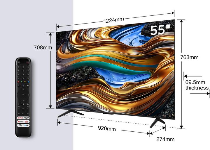 Image du produit TCL 55P755 (55", LED, 4K, 2024)